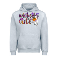 Heather Grey wicked cute Urban Hoodie - BundleAndBundleShop