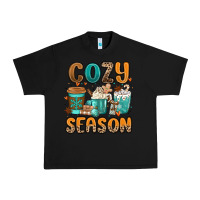 Black cozy season winter coffee cups Urban Heavy Tee - MaliasSmallBusiness