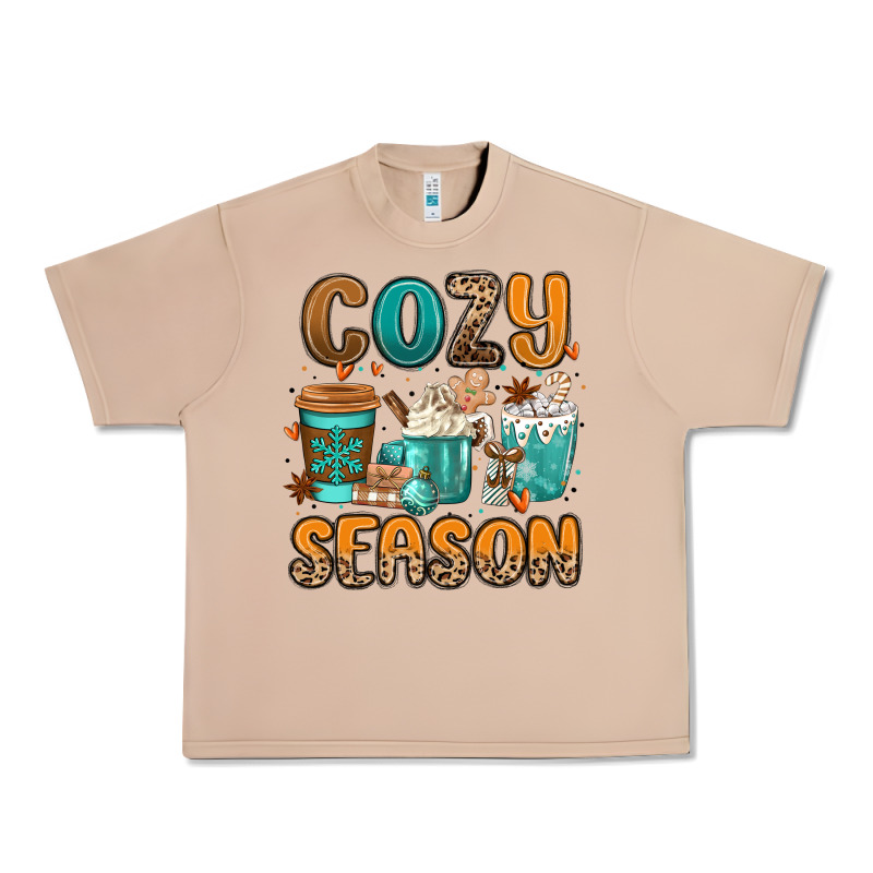 Cozy Season Winter Coffee Cups Urban Heavy Tee by MaliasSmallBusiness | Teevron