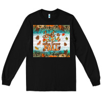 Black Just A Girl Who Loves Fall Tumbler Long Sleeve Tee - BundleAndBundleShop