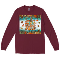 Burgundy Just A Girl Who Loves Fall Tumbler Long Sleeve Tee - BundleAndBundleShop