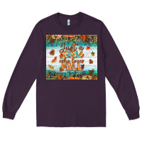 Plum Just A Girl Who Loves Fall Tumbler Long Sleeve Tee - BundleAndBundleShop