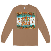 Toasted Coconut Just A Girl Who Loves Fall Tumbler Long Sleeve Tee - BundleAndBundleShop