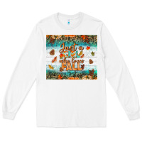 White Just A Girl Who Loves Fall Tumbler Long Sleeve Tee - BundleAndBundleShop