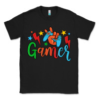 Black gamer Classic Tee - JahusDesignShop
