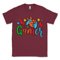 Burgundy gamer Classic Tee - JahusDesignShop
