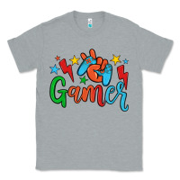 Heather Grey gamer Classic Tee - JahusDesignShop