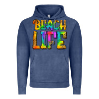 Vintage Denim beach life Vintage Hoodie - Jasminsmagicworld