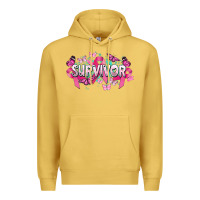 Antique Gold Cancer survivor Cancer Awareness Premium Hoodie - HowdyJamesFarm