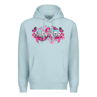 Blue Mist Cancer survivor Cancer Awareness Premium Hoodie - HowdyJamesFarm