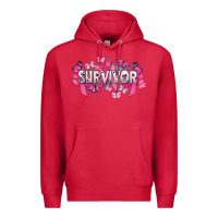Cardinal Cancer survivor Cancer Awareness Premium Hoodie - HowdyJamesFarm