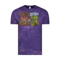 Cloud Purple pack your bags Vintage Tee - NancyCooperArtShop