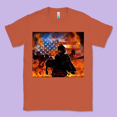 Western Firefighters Classic Tee Designed By Maliassmallbusiness