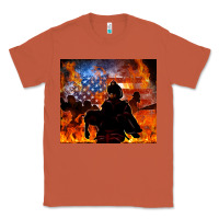 Copper western firefighters Classic Tee - MaliasSmallBusiness