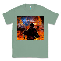 Sage western firefighters Classic Tee - MaliasSmallBusiness