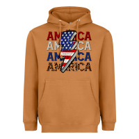 Meerkat America with lightning bold Heavyweight Hoodie - CowGirlArtShop
