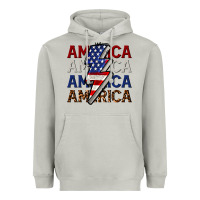 Moon Dust America with lightning bold Heavyweight Hoodie - CowGirlArtShop