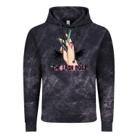 Cloud Black the lash boss Vintage Hoodie - MaliasSmallBusiness
