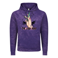 Cloud Purple the lash boss Vintage Hoodie - MaliasSmallBusiness