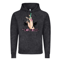 Vintage Black the lash boss Vintage Hoodie - MaliasSmallBusiness
