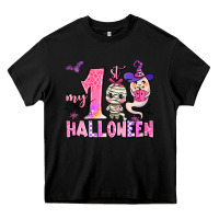Black my first pink halloween Heavy Core Tee - AdoDesignShop