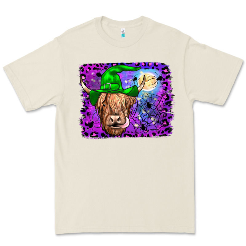 Highland Cow Halloween Premium Tee by JahusDesignShop | Teevron
