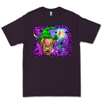 Plum highland cow halloween Premium Tee - JahusDesignShop