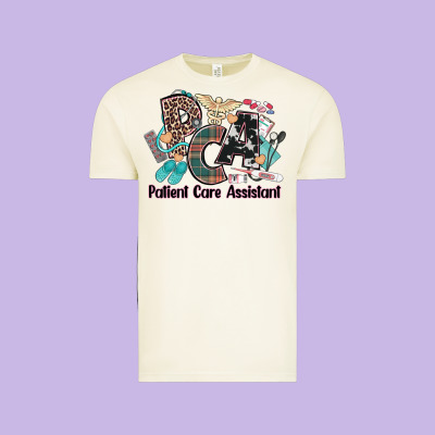 Pca Patient Care Assistant Western Vintage Tee Designed By Nancycooperartshop