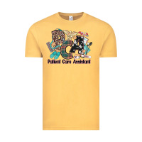 Vintage Mustard pca patient care assistant western Vintage Tee - NancyCooperArtShop