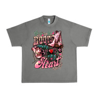 Tornado boots never broke my heart Urban Heavy Tee - NancyCooperArtShop