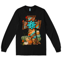 Black fall cross Long Sleeve Tee - BundleAndBundleShop