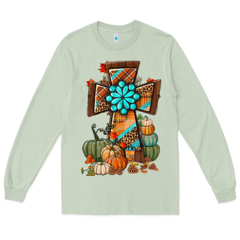 Fall Cross Long Sleeve Tee by BundleAndBundleShop | Teevron
