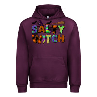 Mauve Wine salty witch Urban Hoodie - BundleAndBundleShop