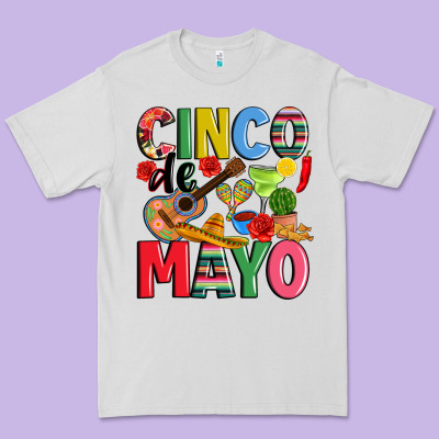Cinco De Mayo Premium Tee Designed By Jahusdesignshop
