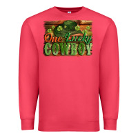 Cardinal One lucky Cowboy St. Patrick's Day Premium Sweatshirt - CowGirlArtShop