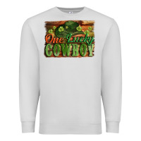 Dove Grey One lucky Cowboy St. Patrick's Day Premium Sweatshirt - CowGirlArtShop