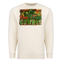 Sandshell One lucky Cowboy St. Patrick's Day Premium Sweatshirt - CowGirlArtShop