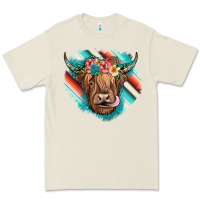 Bone highland cow serape Premium Tee - JahusDesignShop