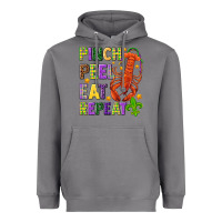 Storm Pinch peel eat repeat crawfish Heavyweight Hoodie - HowdyJamesFarm