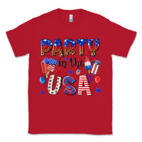 Red party in the usa Classic Tee - NancyCooperArtShop