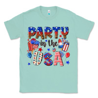 Seafoam party in the usa Classic Tee - NancyCooperArtShop