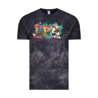 Cloud Black lpn licensed practical nurse western Vintage Tee - NancyCooperArtShop