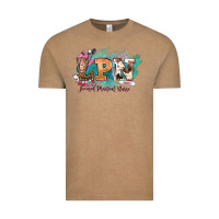 Vintage Coffee lpn licensed practical nurse western Vintage Tee - NancyCooperArtShop
