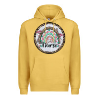 Antique Gold nurse coaster Premium Hoodie - CowGirlArtShop