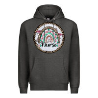 Charcoal Heather nurse coaster Premium Hoodie - CowGirlArtShop