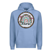 Colony Blue nurse coaster Premium Hoodie - CowGirlArtShop