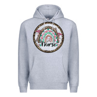 Heather Grey nurse coaster Premium Hoodie - CowGirlArtShop