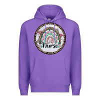 Purple nurse coaster Premium Hoodie - CowGirlArtShop
