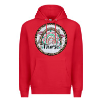 Red nurse coaster Premium Hoodie - CowGirlArtShop