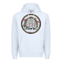 White nurse coaster Premium Hoodie - CowGirlArtShop